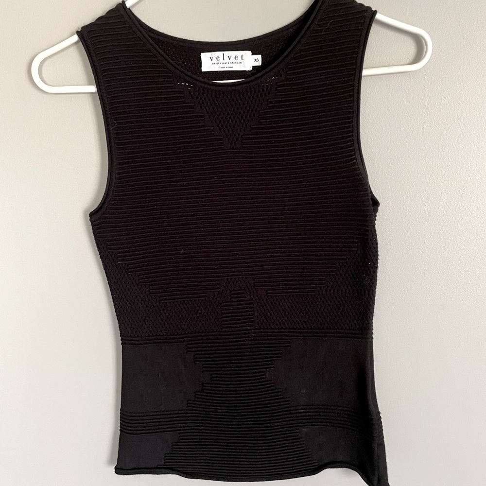 Graham and Spencer XS black tank